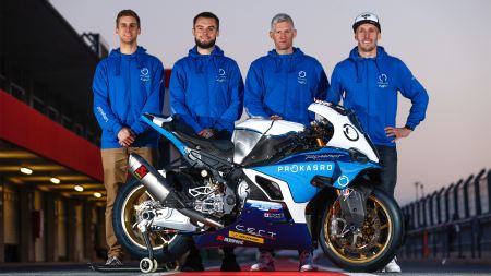 Erstes Roll-Out der Endurance BMW im Rahmen der World-SBK Tests in Portimao.