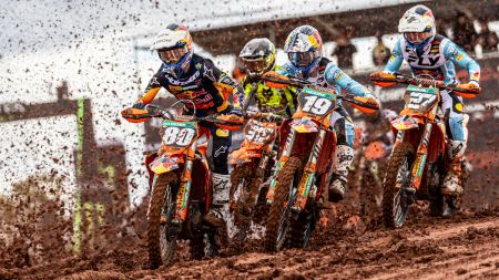 Spanische Punkteausbeute für Red Bull KTM beim MXGP-Schlammfest 
