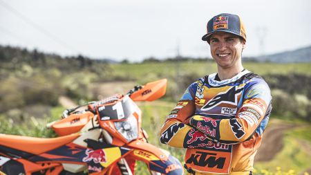 Josep Garcia von Red Bull KTM Factory Racing ist bereit für die sieben Runden der FIM EnduroGP-Weltmeisterschaft 2025, die dieses Wochenende mit dem GP von Portugal in Fafe (4.-6. April) beginnt.