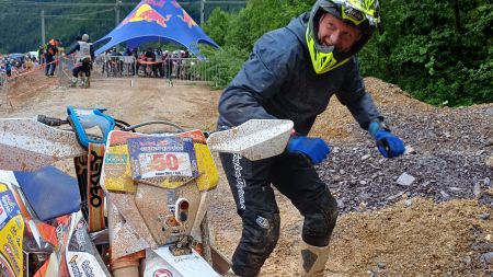 Trotz  perfekter Vorbereitung auf den Prolog wurde aus dem Ziel der TOP 30 Platz 98.