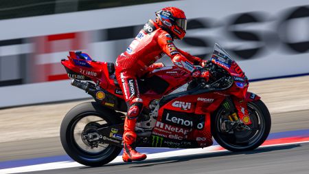 Marc Márquez führte in beiden Trainingssitzungen die Ergebnislisten an, Francesco Bagnaia beendete das Training auf dem dritten Platz.