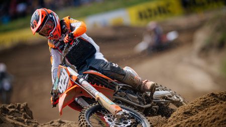 HSV Ried Youngster zeigte beim ADAC MX Junior Cup 125 im deutschen Gaildorf auf. 