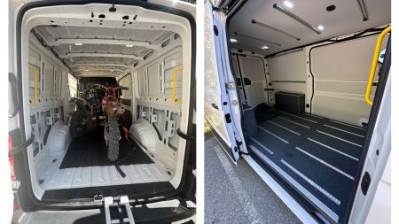 Das passende Verladekonzept für Motorräder im Transporter ist alles andere als leicht zu finden. Zwischen Bastellösungen und hochpreisigen Komplettausstattungen fehlt oft die einfache, robuste und gleichzeitig wiederverkaufstaugliche Lösung. Die Firma BOTT hat genau dafür ein puristisches Konzept entwickelt – praxistauglich, funktional und wirtschaftlich.