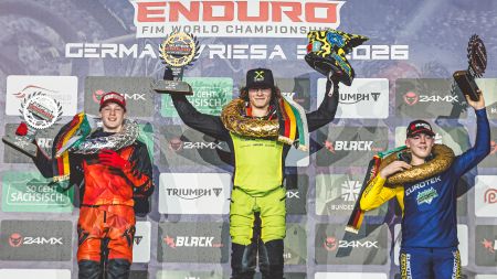 Historischer Erfolg für Österreich mit Luca Kropitsch bei der FIM SuperEnduro Weltmeisterschaft in Riesa (D)!