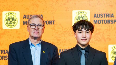 Im Rahmen der feierlichen AMF Awards ehrte die Austrian Motorsport Federation (AMF) die besten Fahrerinnen und Fahrer des Jahres – darunter auch Christoph Steiner, der als österreichischer Staatsmeister ausgezeichnet wurde.