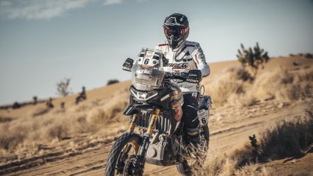 Es war ein äußerst erfolgreicher Tag für Aprilia Tuareg Racing, denn Jacopo Cerutti zeigte während der gesamten elften Etappe der Africa Eco Race 2026 eine solide und überzeugende Leistung.