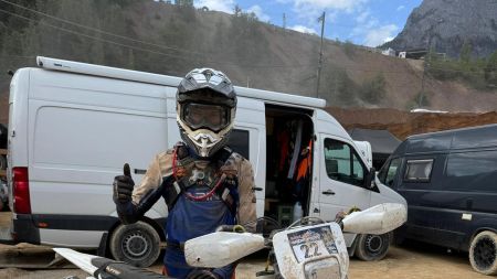 Maximilian zeigte bereits beim Iron Road Prolog als Jungstar mit P 29 groß auf - und schaffte mit CP 17 und damit P 95 im Rennen ein beachtliches Ergebnis!