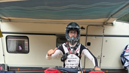 Auch im Rennen hatte Raphael zu Beginn mit einem technischen Problem zu kämpfen, holte dann aber von P140 auf P82 und CP18 auf.
