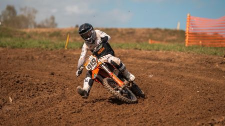 ÖM-Start von Maximilian Ernecker in der großen Meisterschaftsklasse: MSC Imbach Pilot wurde in Kirchschlag Tages 3.ter in der MX OPEN ÖM