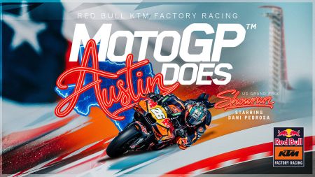 Dani Pedrosa wird diese Woche über den Circuit of The Americas (COTA) rasen und einem großen Publikum aus der Welt des Formelsports beim Formel-1-Grand-Prix der Vereinigten Staaten das Dröhnen der KTM RC16 näherbringen.