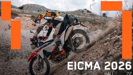 Mit Top-Fahrern, modernster Technologie und spannenden Produkthighlights präsentiert KTM seine Vision für die Zukunft vom 3. bis 8. November auf der EICMA in Mailand.