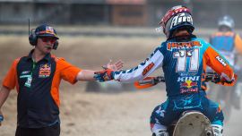 Hofer Rene zur EMX 125 Saint Jean d'Angely