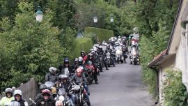 24. Internationales Moto Guzzi Treffen in Kirchberg am Wechsel