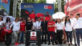 Der Vergnügungspark Mirabilandia präsentiert Ducati World 