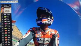 MotoGP: Marquez siegt, Lorenzo stürzt, Rossi auf 8!