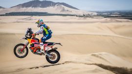 Matthias Walkner 2. Platz bei der 2018 Desafio Inca Rallye