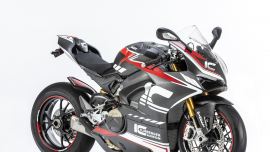 Ilmberger stellt neue faszinierende Carbonparts für die Ducati Panigale und die BMW R nine T in Mailand vor.