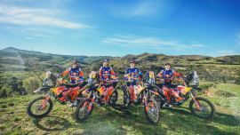 Matthias Walkner, Toby Price, Sam Sunderland und Luciano Benavides befinden sich jetzt in der Endphase ihrer Vorbereitungen für die Rallye Dakar 2019. 