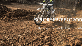 EXPLORE ERZBERGRODEO: buche die Erzbergtouren, trainiere mit uns und bezwinge die Strecke vom Erzbergrodeo Red Bull Hare Scramble