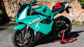 Foggy Sauber Petronas FP1 World Super Bikes - das Motorrad wird am Sonntag, 24. Februar, in der Auktion Motorcycles & Classic Cars der Silverstone Auction verkauft.
