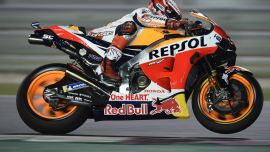 Marc Marquez bezeichnet seinen neuen Teamkollegen Jorge Lorenzo als die größte Überraschung am Katar-Freitag – Schulter bereitet keine Probleme mehr.