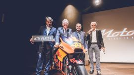  Der 9. Mai 2019 wird eingehen als bedeutsamer Tag für Europas größten Motorradhersteller. Zugleich ist die feierliche Eröffnung, der in über vier Jahren Projekt- und Bauzeit entstandenen KTM Motohall, ein Meilenstein für Mattighofen, dem Heimatort des mittlerweile global erfolgreichen Unternehmens, als auch für das industriestarke Land Oberösterreich.