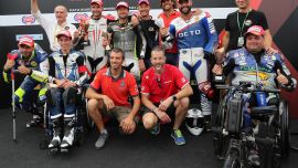 2 Laufsieg für den Kärntner Peter Rohr bei den Moto Paralympics in Misano