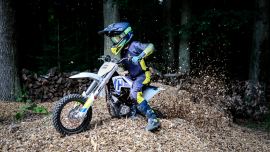 Christoph Edlinger und die Husqvarna EE5