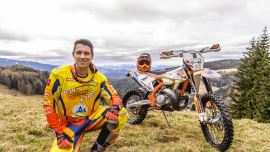 Berni Walzer gewinnt Enduro-Trophy Finale in St. Georgen mit einer Runde Vorsprung.