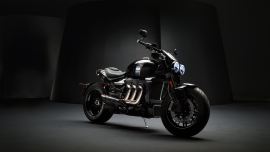 Stark, stärker, Rocket 3 TFC: TRIUMPH präsentiert neues Power-Motorrad in limitierter Auflage.
