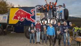 Zum letzten Mal trafen sich heuer die Kinder und Teamfahrer am Red Bull Ring in Spielberg.
