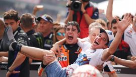 Comeback-König Marc Marquez brach in Sepang weiterhin Rekorde, seine 395 Punkte nach dem zweiten Platz werden die höchsten Punkte in einer einzigen MotoGP-Saison.