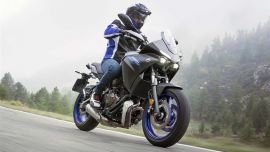 Die Yamaha Tracer 700 präsentiert sich den Besuchern der Mailänder Show komplett erneuert.