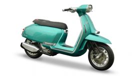 Innocenti SA, der Eigentümer der legendären italienischen Rollermarke Lambretta, stellt auf der EICMA 2019 in Mailand sein neues Flaggschiff vor.