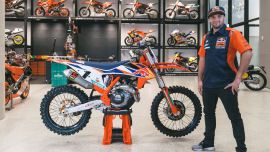 Die neu KTM 450 SX-F FACTORY EDITION
