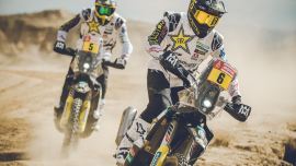 Pablo Quintanilla und Andrew Short von Rockstar Energy Husqvarna Factory Racing sind bereit für die kommende Rallye Dakar 2020.