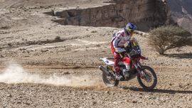 Die neunte Etappe war mit 886 Kilometern die längste der Rallye Dakar 2020.