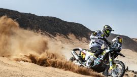 Pablo Quintanilla und Andrew Short von Rockstar Energy Husqvarna Factory Racing haben ihren Shakedown vor dem Rennen abgeschlossen.