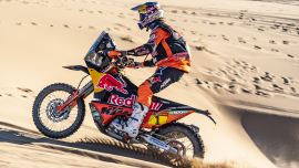 Der amtierende Champion Toby Price hat die Auftaktetappe der Rallye Dakar 2020 gewonnen. 