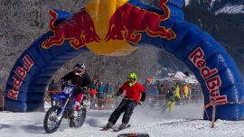 Neuer Besucherrekord beim 8. Holzknecht-Skijöring in Gosau 