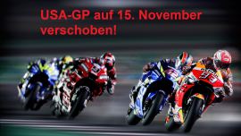 Dorna verlegt USA-GP auf 15. November.