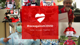 #raceagainstCOVID