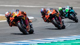 Espargaro rast auf den 6.Platz bei der MOTOGP in Jerez