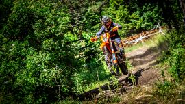 Bernhard Schöpf feiert beim 'Enduro Pramlehen' den zweiten ÖM-Laufsieg 2020