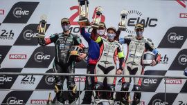 Das German Endurance Racing Team "GERT56" hat die 24 Stunden von Le Mans in der Superstock-Klasse gewonnen.