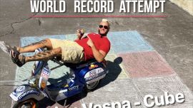 Guinness Weltrekordversuch Günter Schachermayr