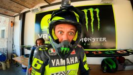 Valentino Rossi Corono positiv gestest