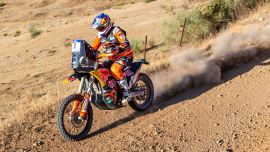 Toby Price fünftschnellster auf der zweiten Etappe der Andalusien Rallye