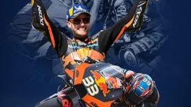 Mit dem 11. Platz in der MotoGP-Weltmeisterschaftswertung ist Brad Binder der Rookie des Jahres 2020.