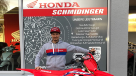 Honda Schmidinger:  CRF 450R 2021 eingetroffen !!